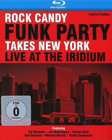 CD ROCK CANDY FUNK PARTY - TAKES NEW YORK - LIVE AT THE IRIDIUM