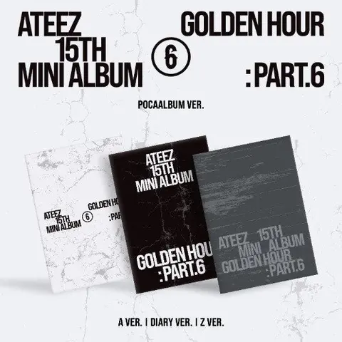 ATEEZ – Kit Album GOLDEN HOUR: PART.6