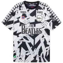 Unisex Jersey T-Shirt: Meyba Abbey Road Crossing All-Over-Print (Black & White) thumbnail