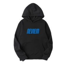 Separ, Mikina Neviem Basic Hoodie (Blue Color), Unisex, Čierna