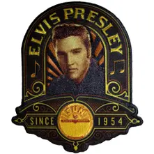 Nažehlovačka Elvis Studio Portrait