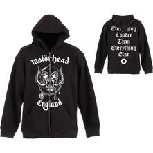 Motörhead, Mikina na zips England, Muž, Čierna