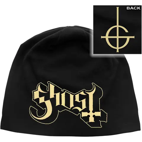 Ghost – Čapica Logo JD Print (Čierna), Unisex, Čierna
