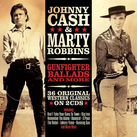 Johnny Cash & Marty Robbins – CD GUNFIGHTER BALLADS & MORE