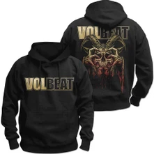 Volbeat, Mikina Bleeding Crown Skull, Unisex, Čierna
