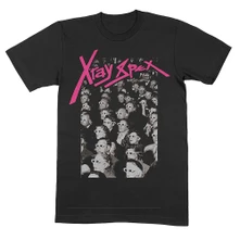 X-Ray Spex, Tričko 3D Cinema, Unisex, Čierna