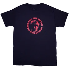 The Brian Jonestown Massacre, Tričko Logo, Unisex, Modrá