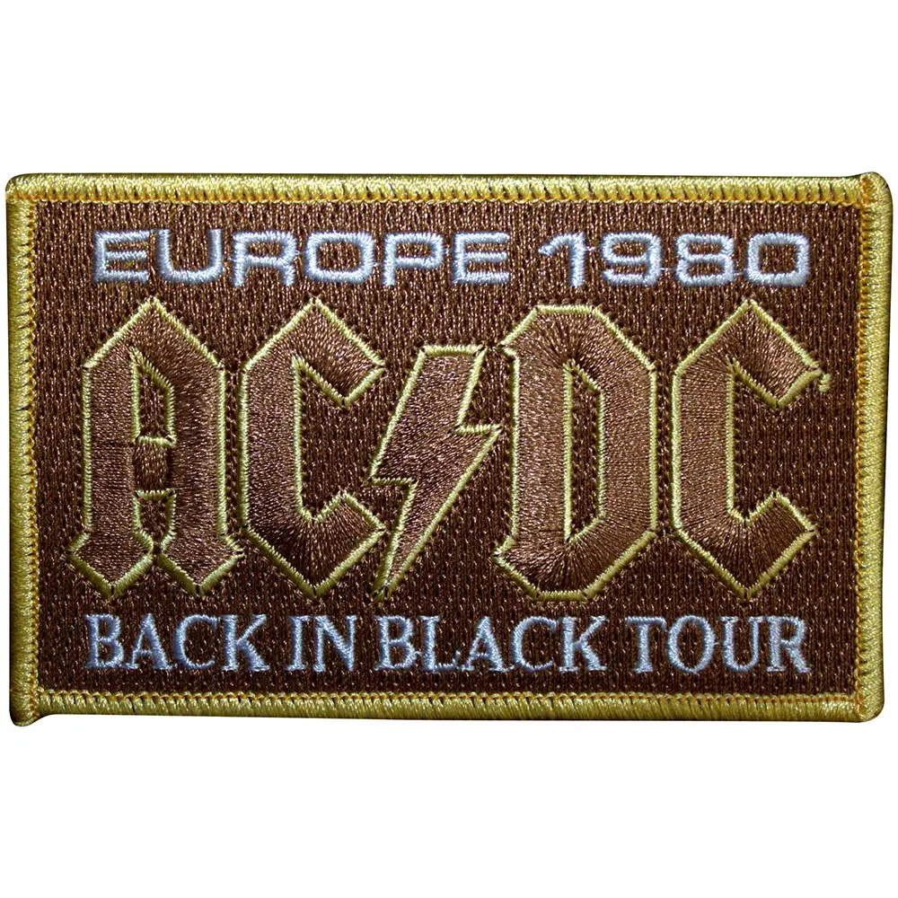 Europe 1980 Back In Black Tour