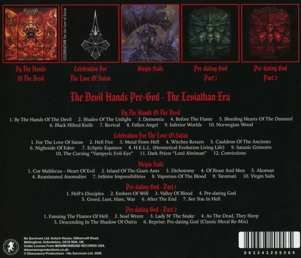 DEVIL HANDS PRE-GOD - THE LEVIATHAN ERA