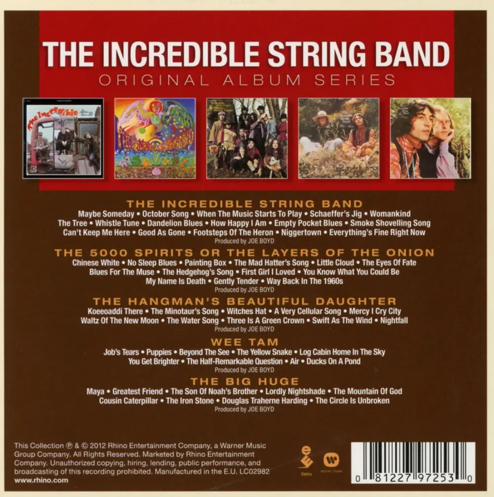 The Incredible String Band – ORIGINAL ALBUM SERIES (CD)