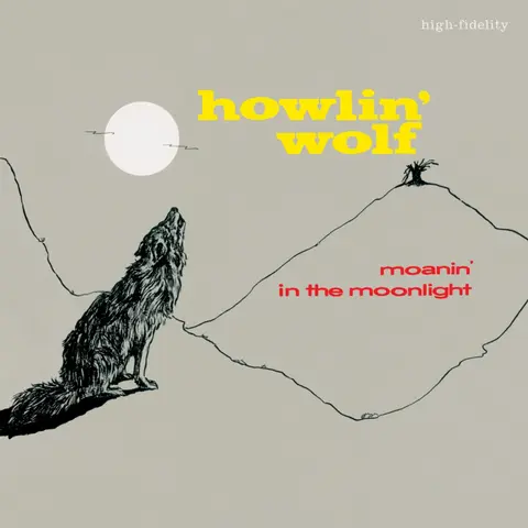 Howlin' Wolf – Vinyl MOANIN' IN THE MOONLIGHT (Red Vinyl, Limited, 2018)