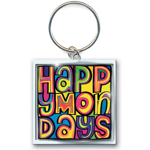 Happy Mondays – Kľúčenka Dayglo Logo