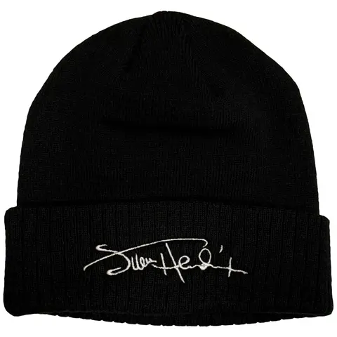 Unisex Beanie Hat: Signature Logo (Black)