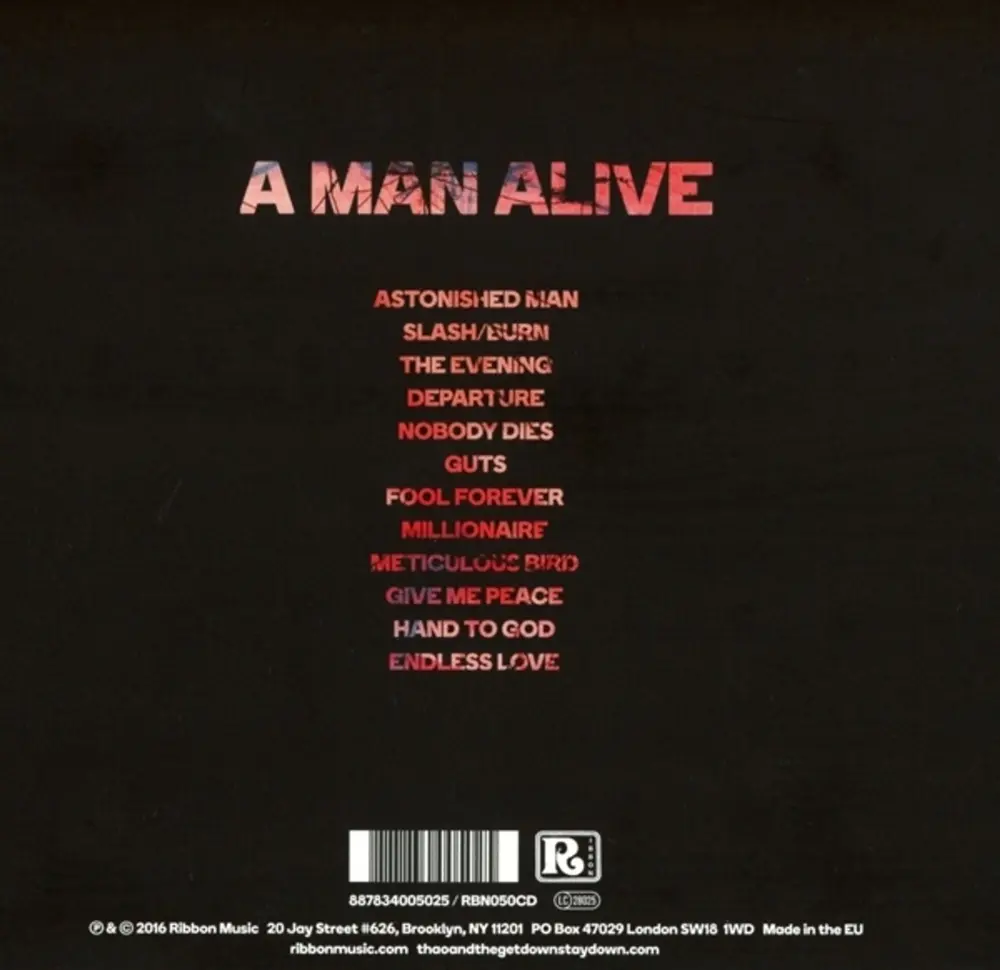Thao & The Get Down Stay Down – A MAN ALIVE (CD)