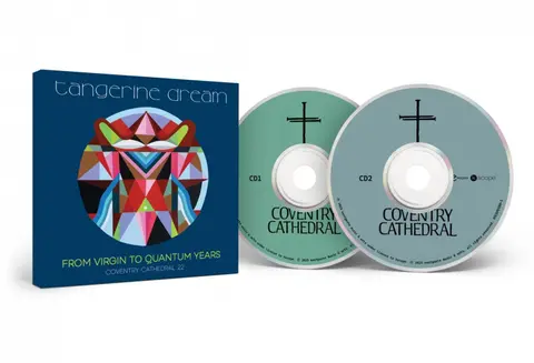 Tangerine Dream – CD FROM VIRGIN TO QUANTUM YEARS: COVENTRY CATHEDRAL 2022