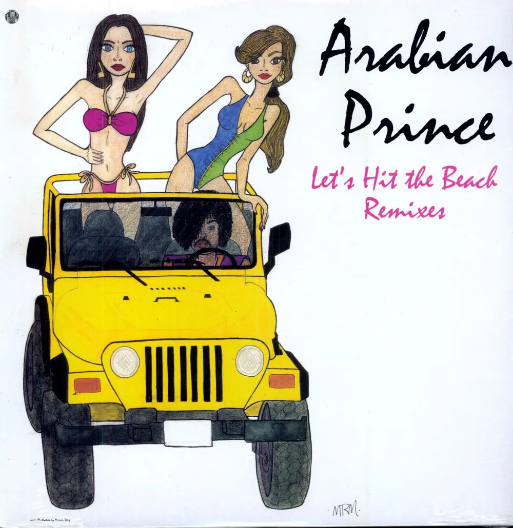 The Arabian Prince – ARABIAN PRINCE - LET'S HIT THE BEACH REMIXES (Vinyl)