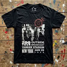 Zoo TV Tour NY Poster 08.29.92 thumbnail