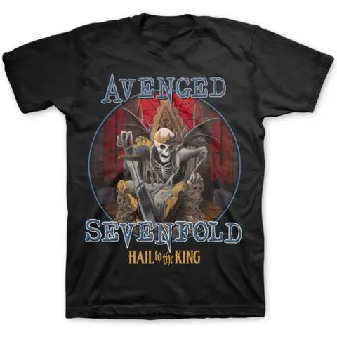 Avenged Sevenfold – Tričko Deadly Rule (Čierna), Unisex, Čierna