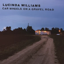 Vinyl Car Wheels On A Gravel Road
