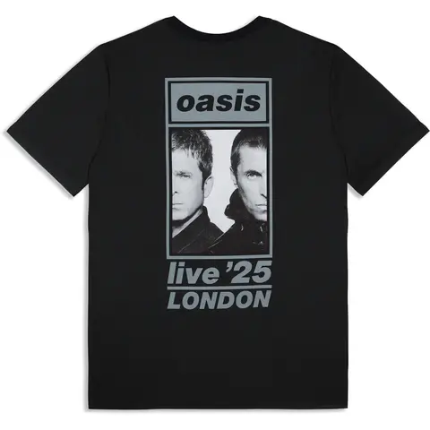 Unisex T-Shirt: London 26 July Event (Black) (Back Print & Ex-Tour)