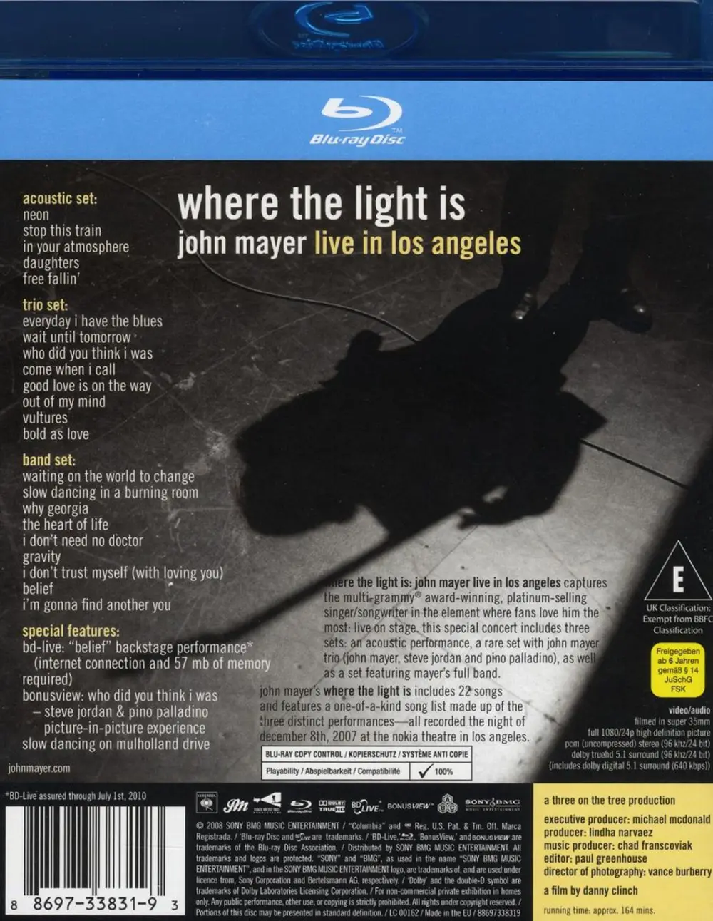 Where the Light is: John Mayer Live In Los Angeles