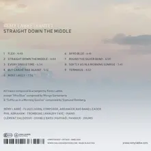 STRAIGHT DOWN THE MIDDLE thumbnail