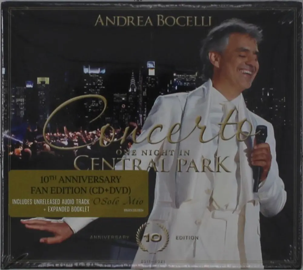 Concerto: One Night In Central Park (10th Anniversary) (CD+DVD)