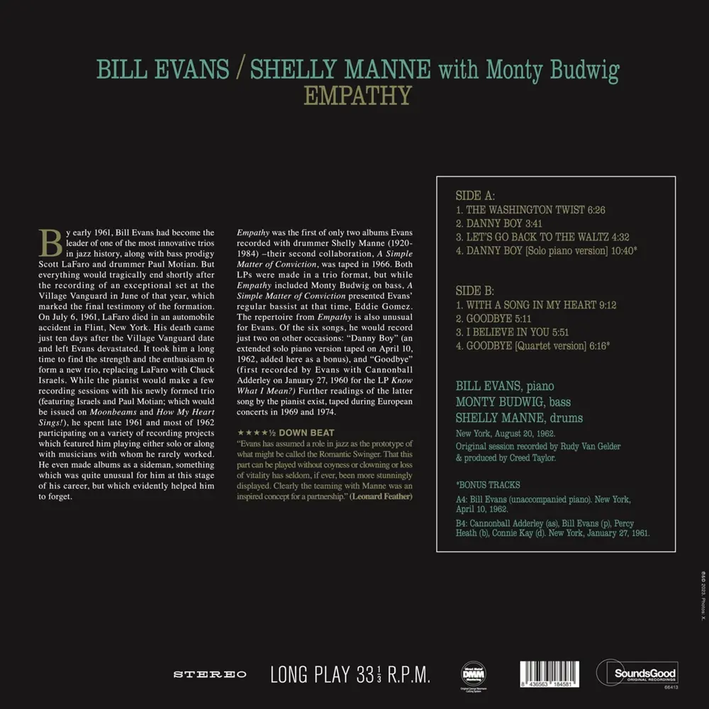EVANS, BILL - EMPATHY