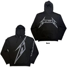 Metallica, Mikina M Bolt, Unisex, Čierna