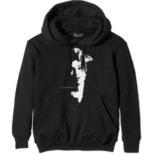 Amy Winehouse, Mikina Scarf Portrait, Unisex, Čierna