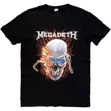 Unisex T-Shirt: Vic & Flames (Black) thumbnail