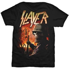 Slayer, Tričko Torch, Unisex, Čierna