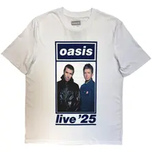 Unisex T-Shirt: Colour Photo Live '25 World Tour (White) (Back Print & Ex-Tour) thumbnail
