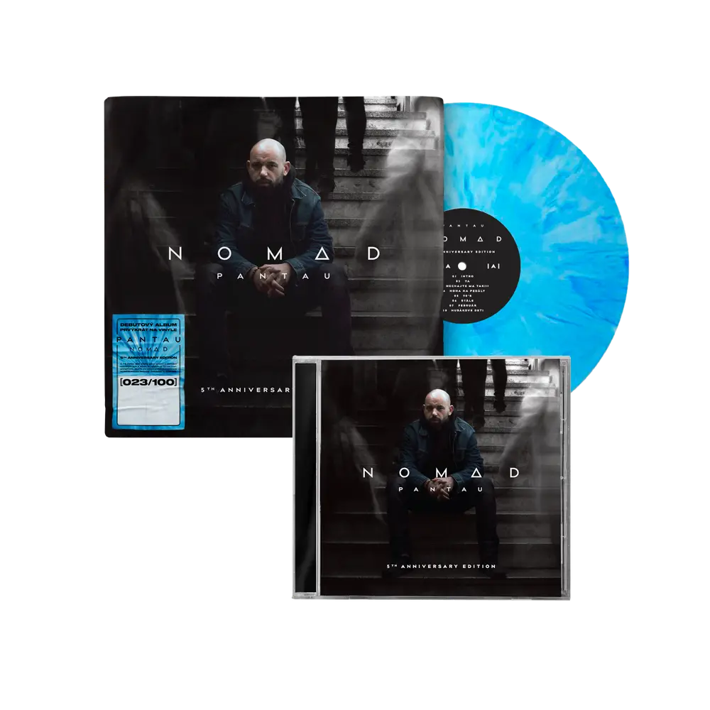 Pantau - Nomad (5th Anniversary Edition) (Transparent Blue Marbled Vinyl) + CD Nomad (5th Anniversary Edition)