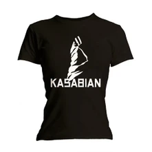 Kasabian, Tričko Ultra Black, Žena, Čierna