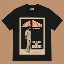 Unisex T-Shirt: The Boss (Black) thumbnail