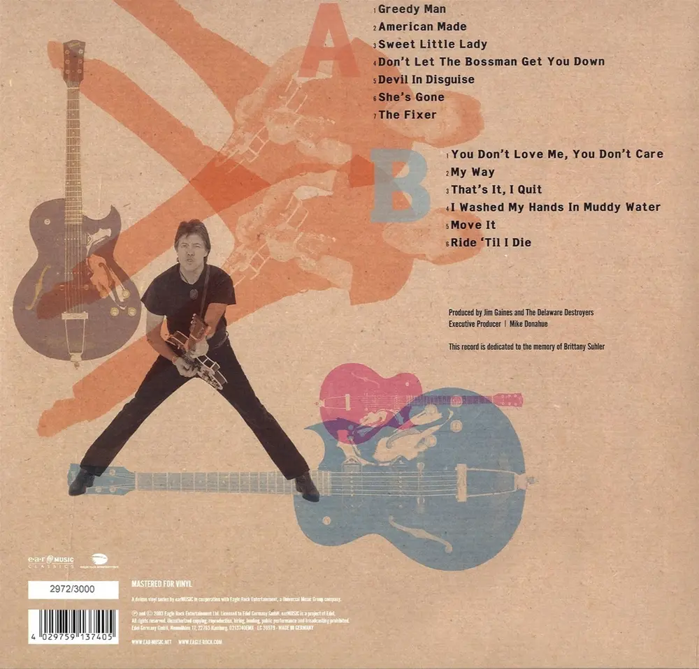 George Thorogood & The Destroyers – RIDE 'TIL I DIE (Vinyl)