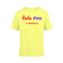 Fifo a Vierka, Tričko Šašo Fifo, Cornsilk, Dieťa
