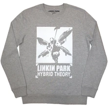 Linkin Park, Crewneck Soldier Hybrid Theory, Unisex, Šedá