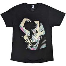 Billie Eilish, Tričko Portrait, Unisex, Šedá