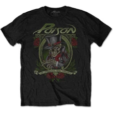Poison, Tričko We Trust, Unisex, Čierna