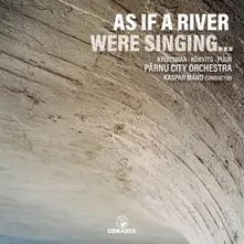 Pärnu City Orchestra & Kaspar Mänd – AS IF A RIVER WERE SINGING (CD)