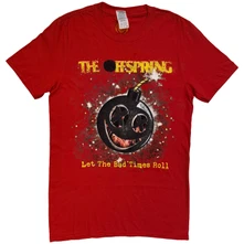 The Offspring, Tričko Hot Sauce (Bad Times), Unisex, Červená