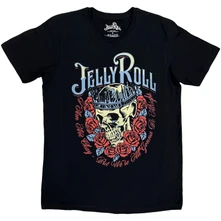 Tričko Skull Rose