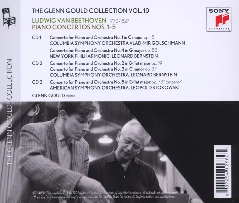 Glenn Gould Plays Beethoven: the 5 Piano Concertos