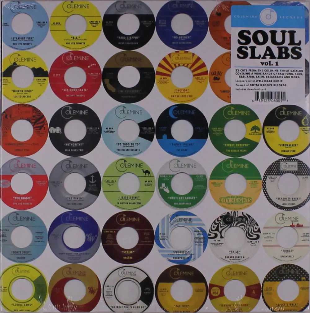Various Artists – SOUL SLABS VOL. 1: COLEMINE SINGLES 20 / 45 RPM (Vinyl)