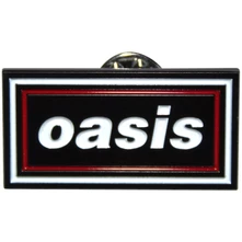 Oasis, Odznak Decca Logo Red & Navy Retro