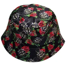 Klobúk Skulls & Roses Pattern