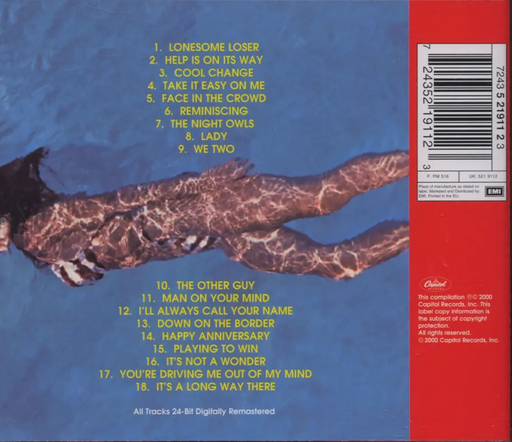 Little River Band – GREATEST HITS (CD)