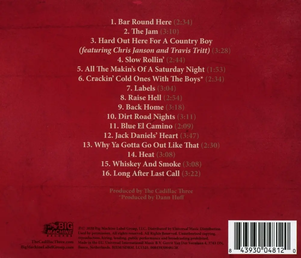 The Cadillac Three – COUNTRY FUZZ (CD)